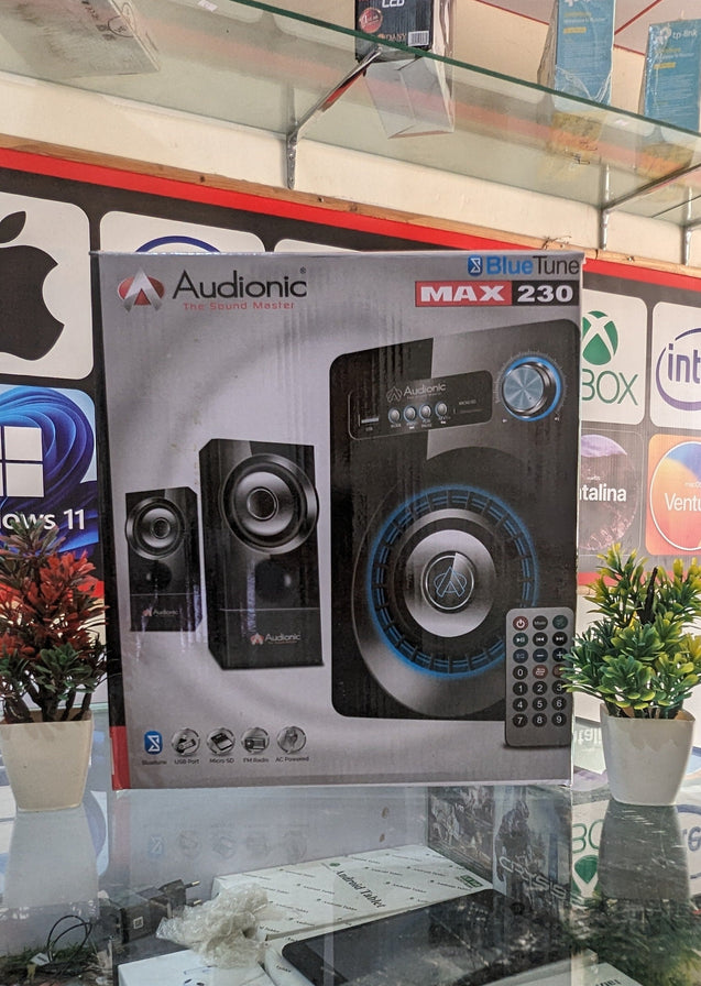 1010|Audionic Max 230 2.1 Woofer Bluetooth Speaker Price in Pakistan
