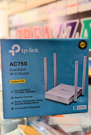 27-TP LINK AC750 Archer 24 Dual-Band Wi-Fi Router Price in Pakistan