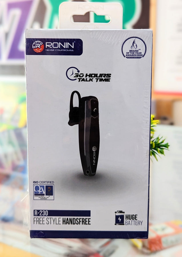 1022|Ronin R-230 / R230 Free Style Wireless Headset Price In Pakistan