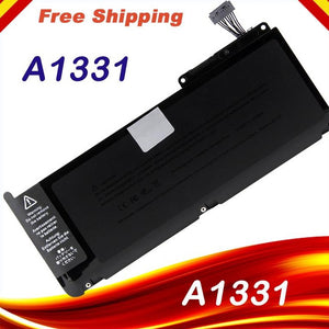 Used A1331 laptop Battery For Apple MacBook Unibody 13" A1342 A1331 Battery Late 2009/Mid 2010 lithium ion battery