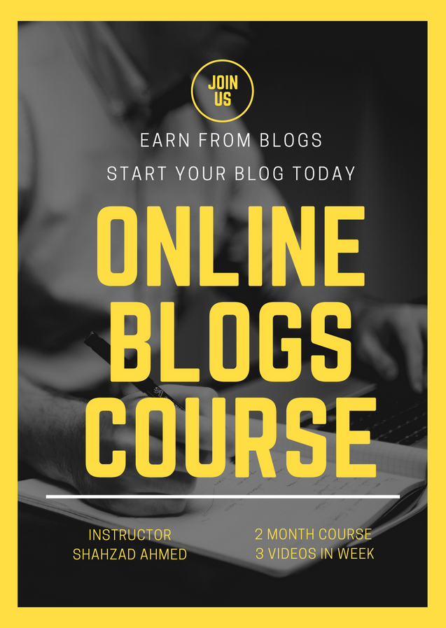 COURSE 1: EARN ONLINE FROM CREATING A BLOG AND YOUTUBE.