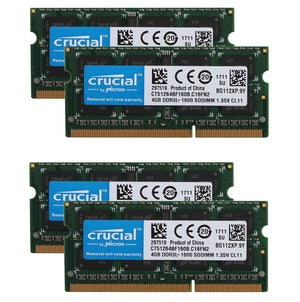 16GB 2x 8GB DDR3 1600 MHz PC3-12800 Sodimm Laptop Memory RAM Kit 16 G GB DDR3